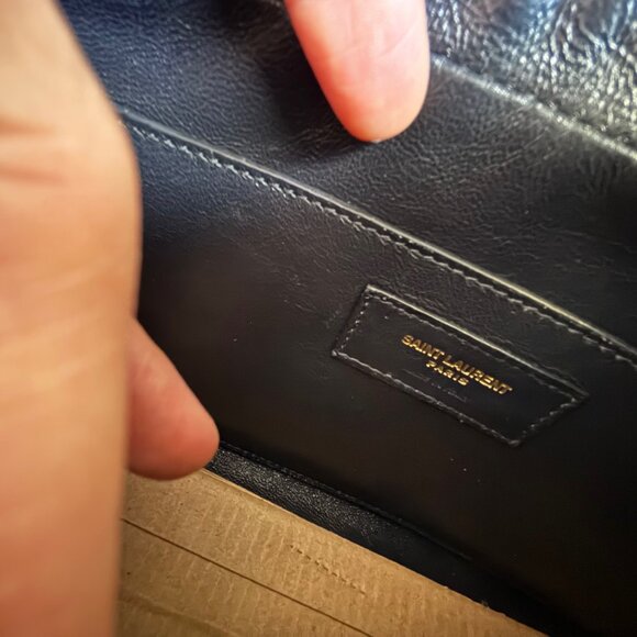 Saint Laurent Canvas Monogram All Over Camera Bag - Picture 9 of 11